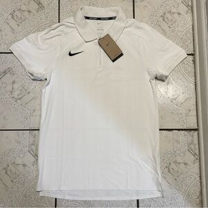 New Nike Court Dri-FIT ADV Textured Tennis Polo Shirt Mens Sizes HQ0792-100